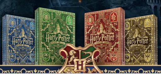 Harry Potter 4 house colour set playing card set theory11