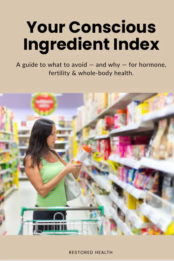 Ingredients Index - What to Avoid When Shopping