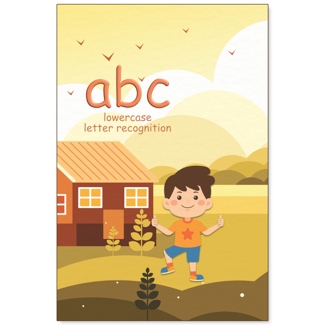 abc lowercase letter recognition (book)