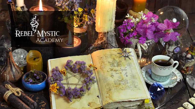 The Rebel Mystic Academy Library