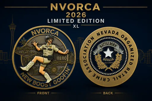 NVORCA Challenge Coin Reno
