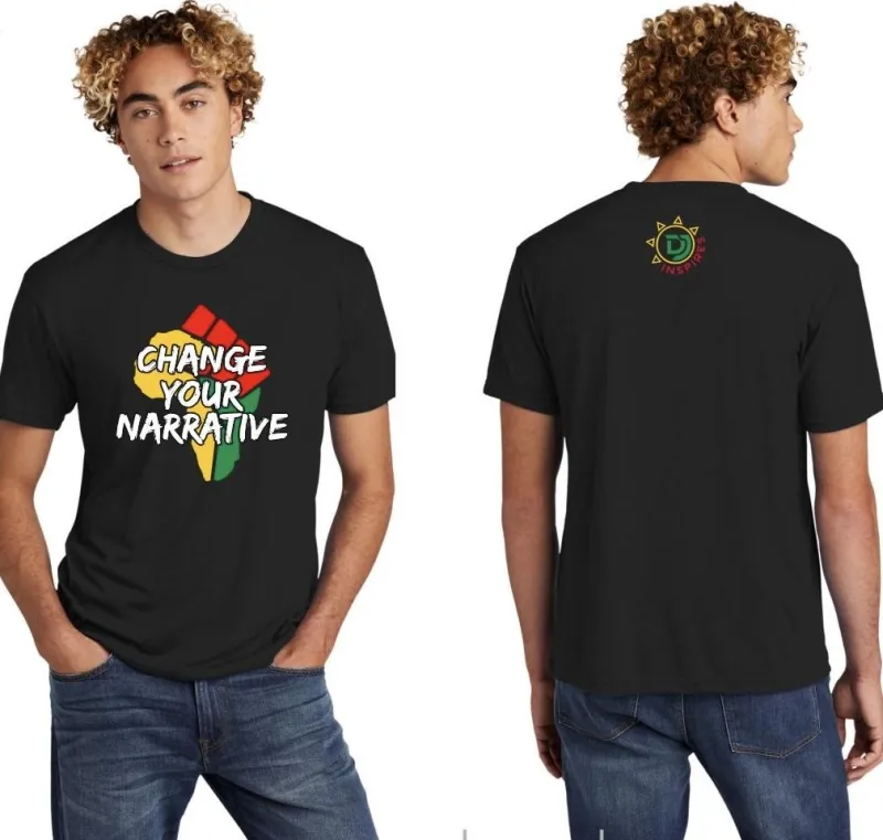 Juneteenth Limited Edition "Change Your Narrative" T-Shirt