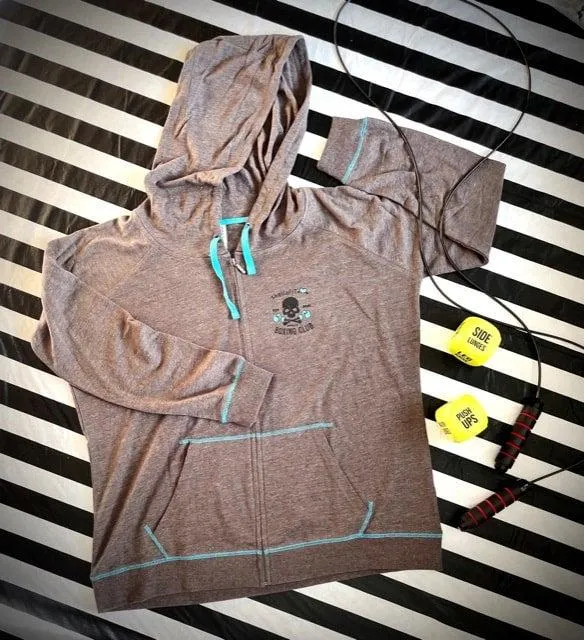SkellaFit Boxing Club - Skull & Cross Gloves Zip Up