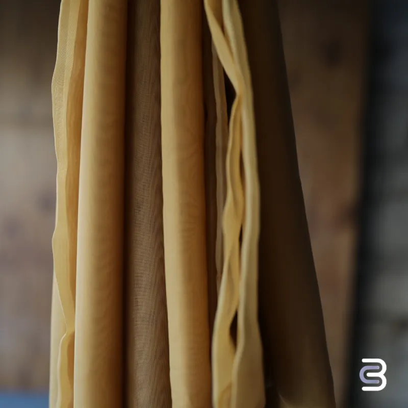 10'x14' Gold Voile Drape