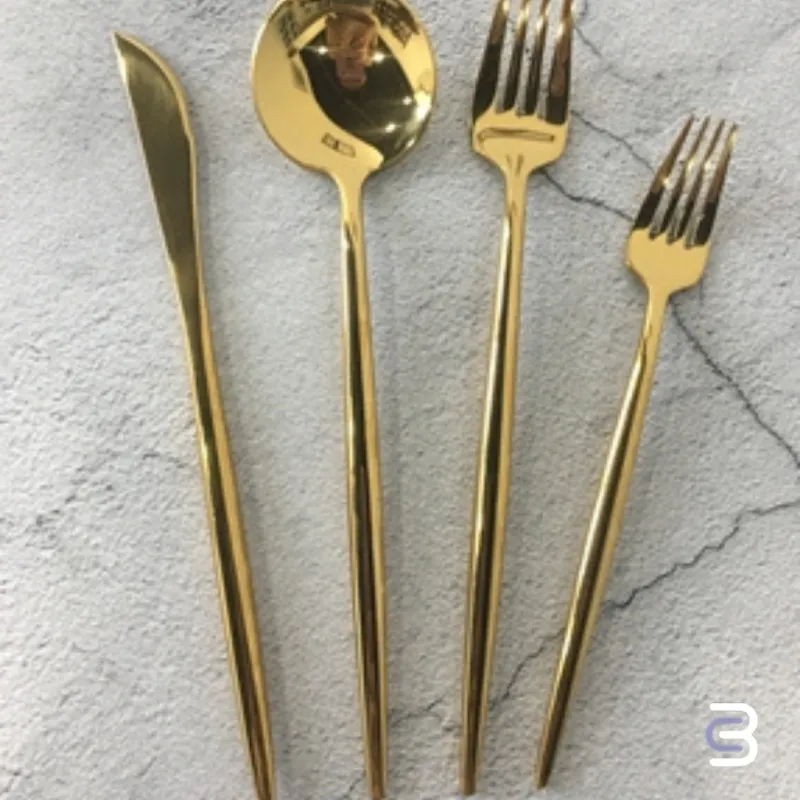 Gold Flatware