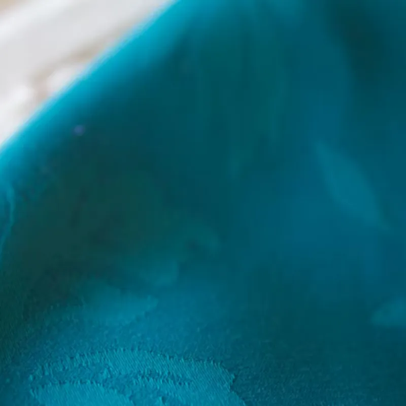 Teal Damask Napkin