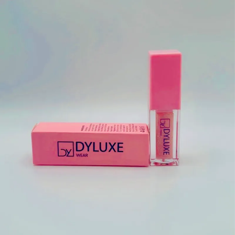 Long Lasting and Waterproof 5ml Lip Oils 9 Flavors with Black Lid Private Label Liquid Lip Oil