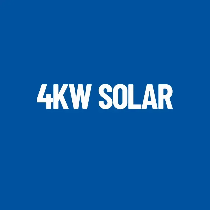 4kW Solar