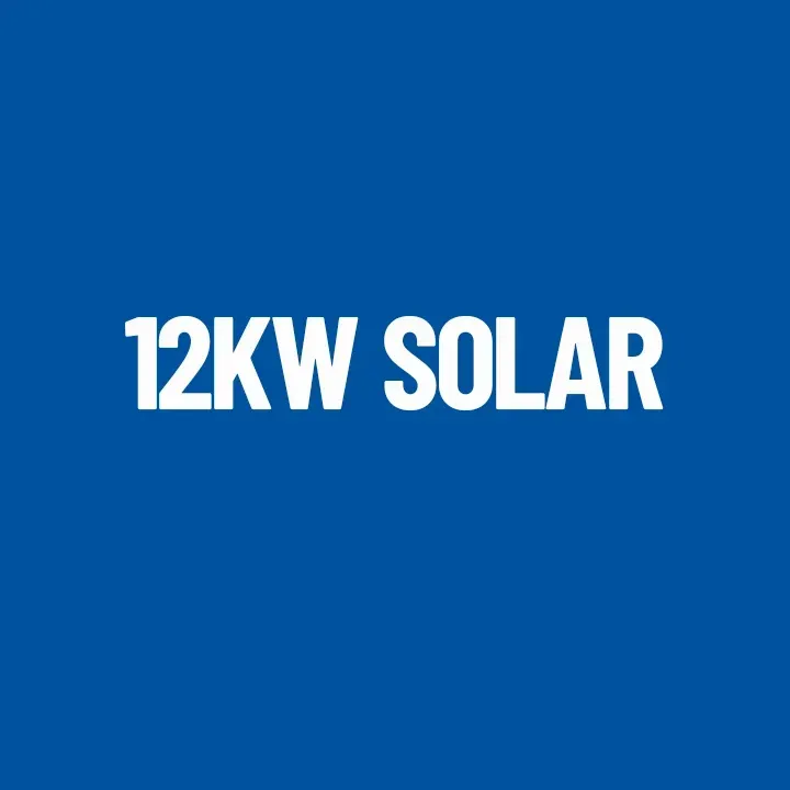 12kW Solar