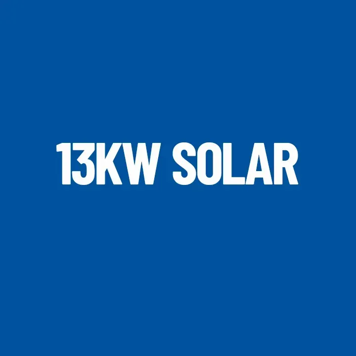 13kW Solar