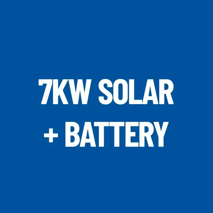 7kW Solar + Battery