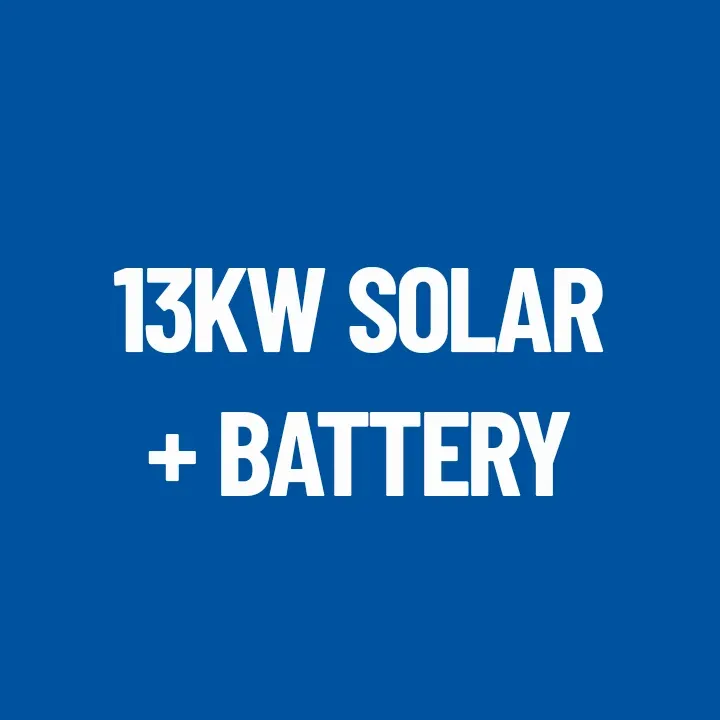 13kW Solar + Battery