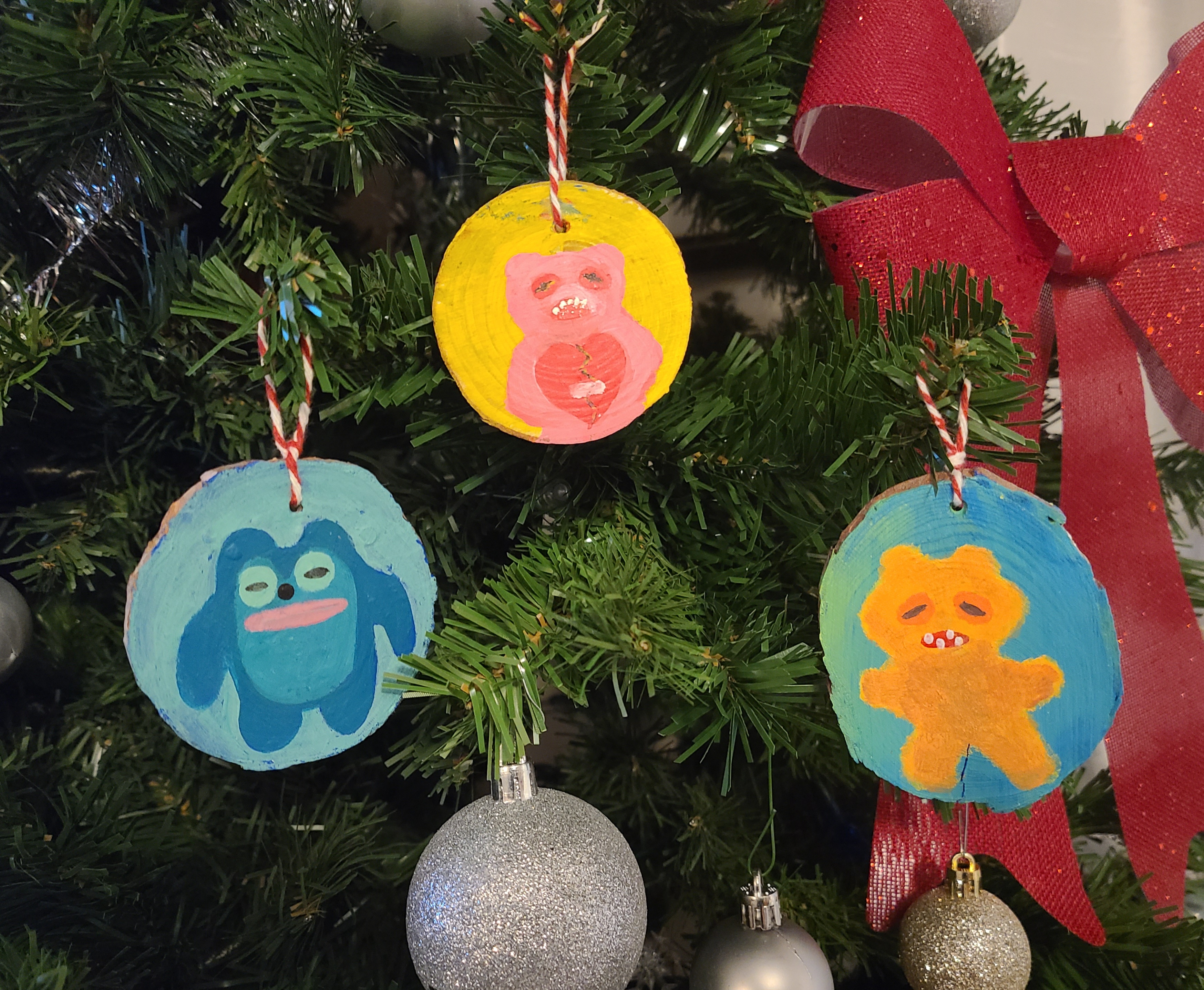 DIY Ugly Monster Ornaments Kit