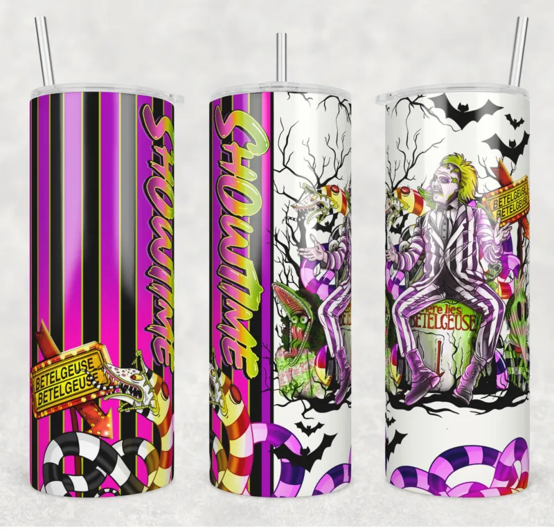 Beetlejuice Tumbler