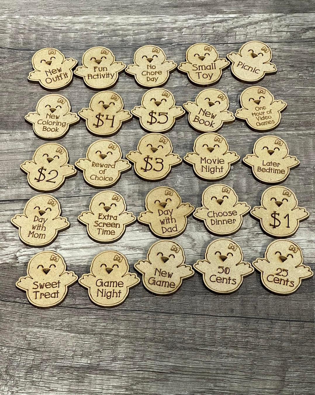 Easter Tokens