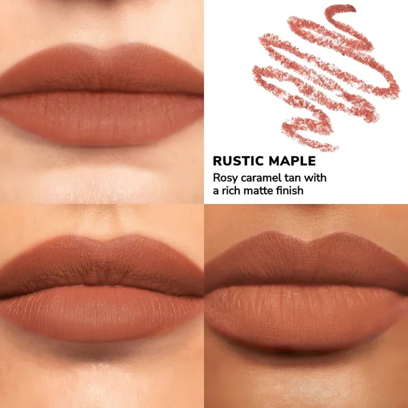 Long-Lasting Lip Liner Pencil-Rustic Maple