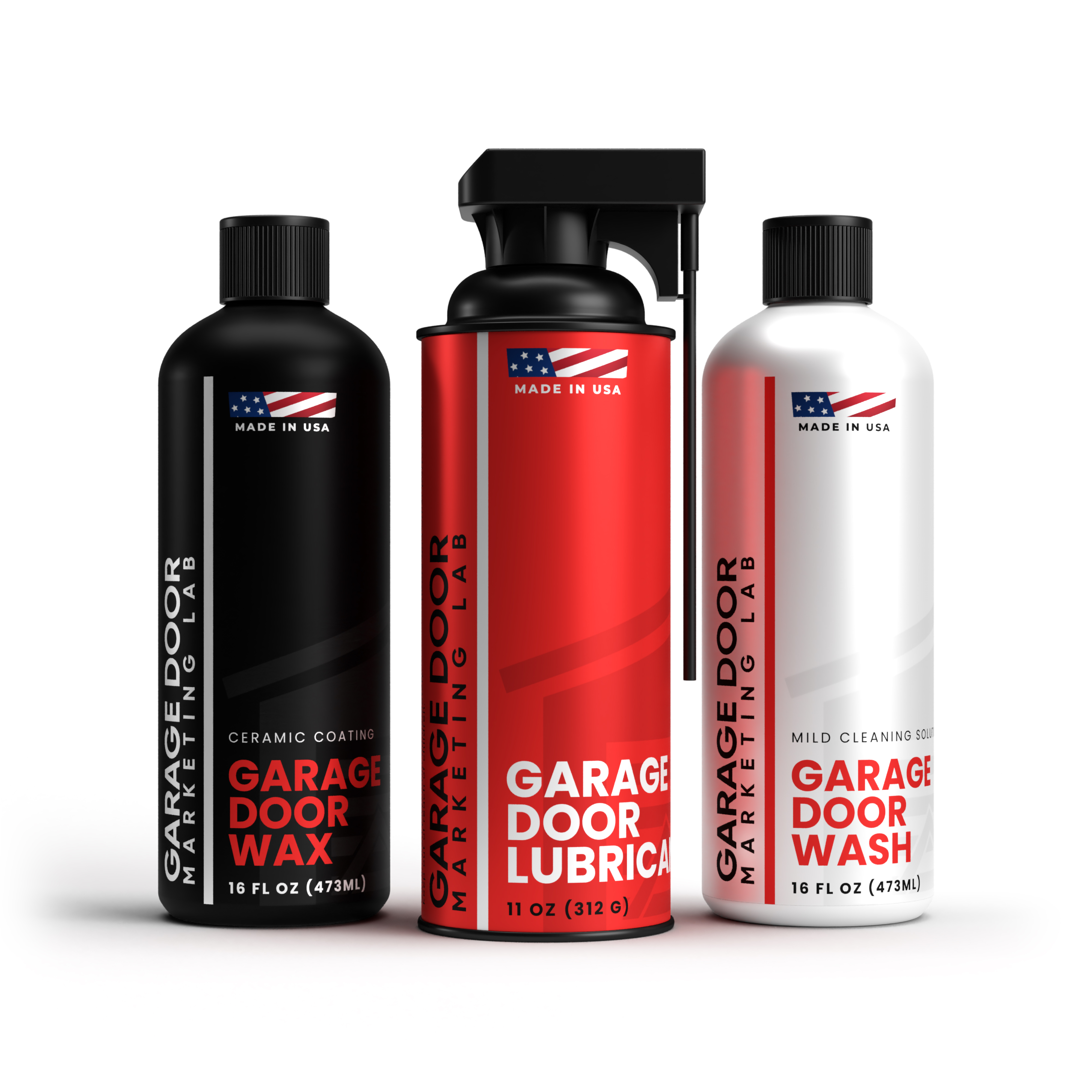 Garage Door Wash, Wax & Lubricant