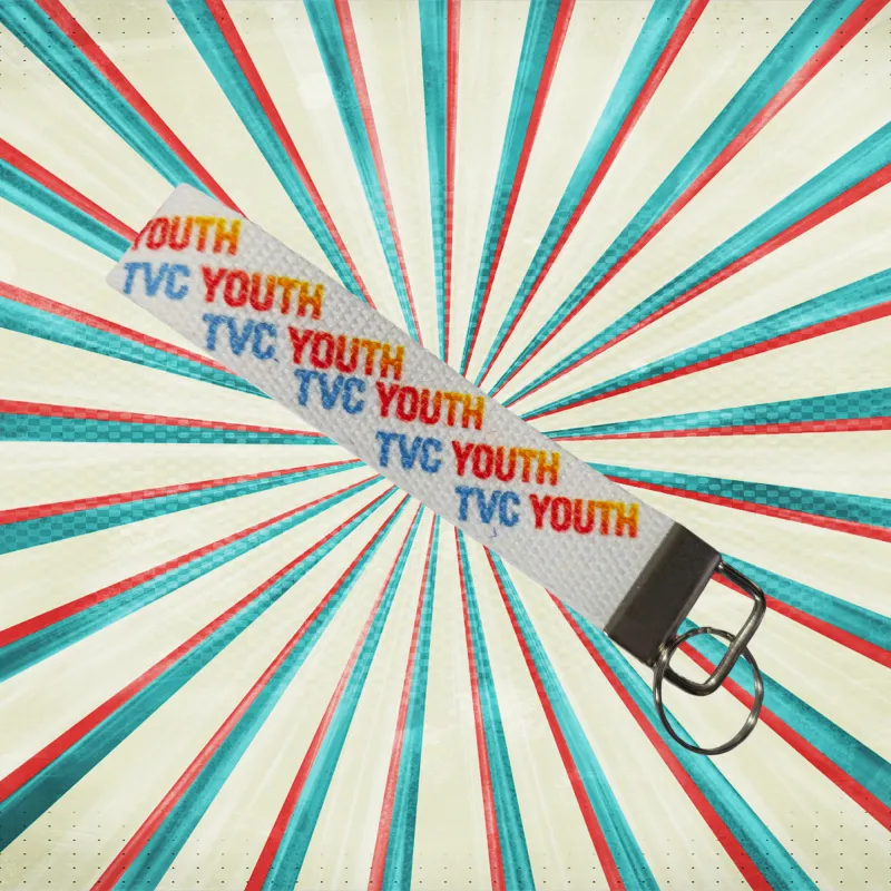 TVC Youth Wristlet Key Chain