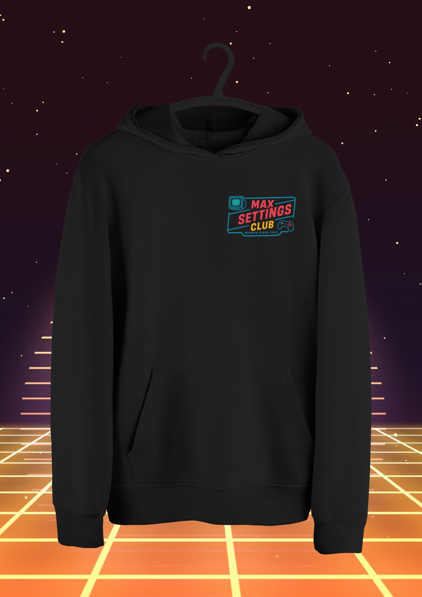 Max Settings Club – RecTech Hoodie