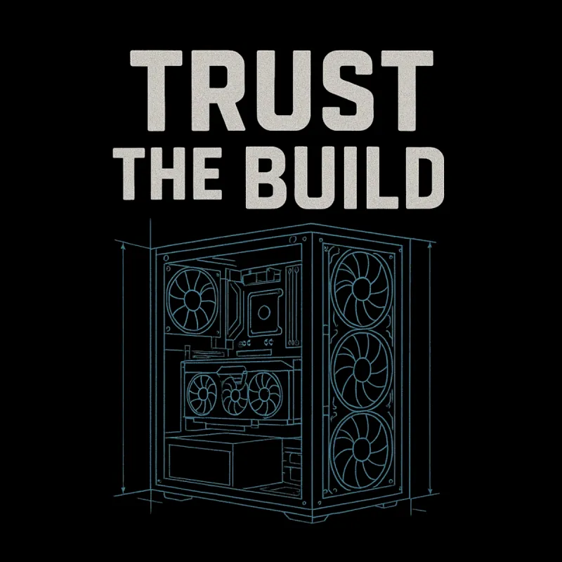 Trust the Build – RecTech Certified Sticker 4 Inch