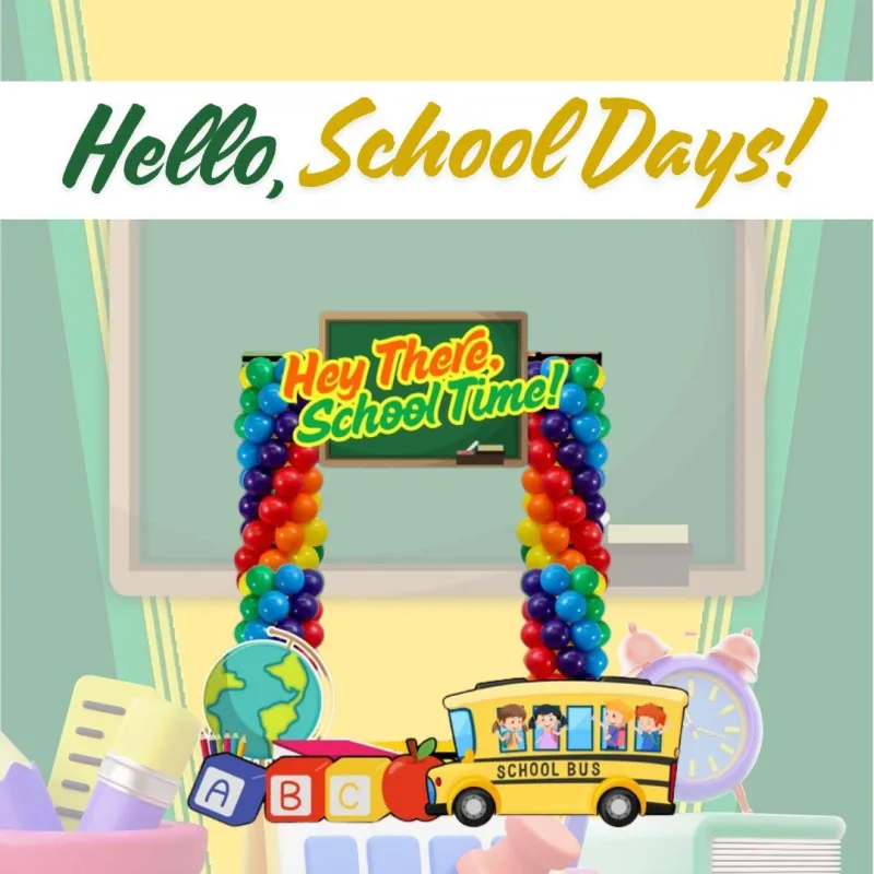 Hello, School Days! Selfie Frame