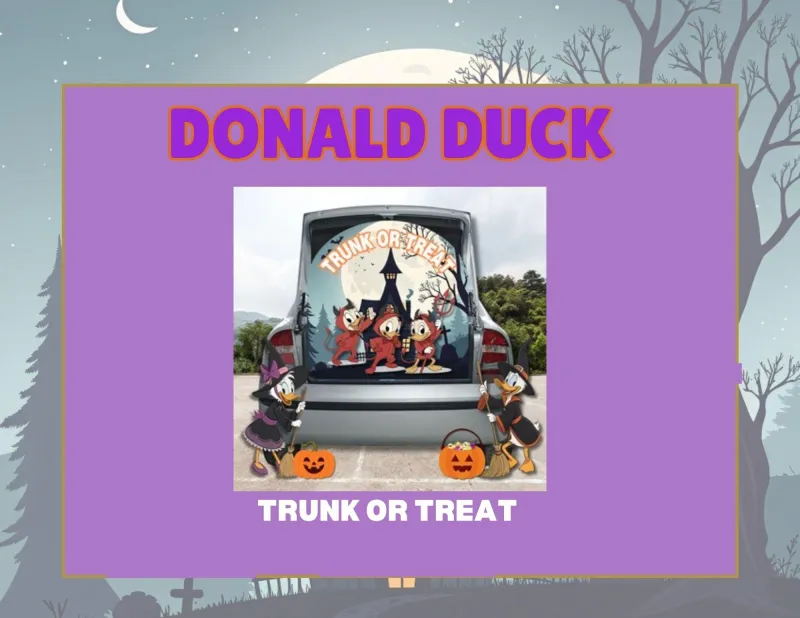 Donald Duck Trunk or Treat