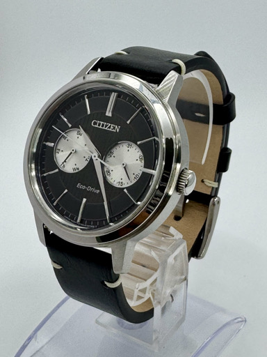 CITIZEN ECO-DRIVE – COURO PRETO (USED A)