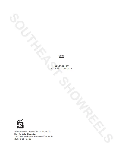 Veto (2 ½ pages)