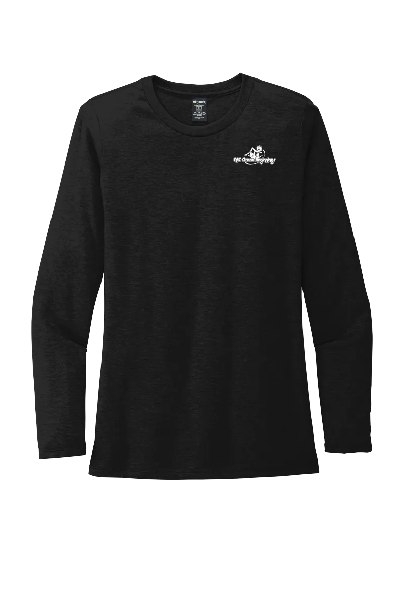 Allmade 6008 Women's Triblend Long Sleeve Tee