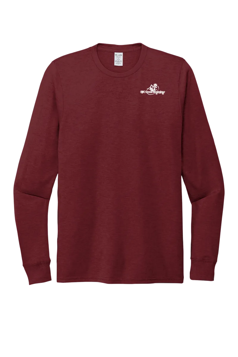 Allmade 6004 Unisex Triblend Long Sleeve Tee