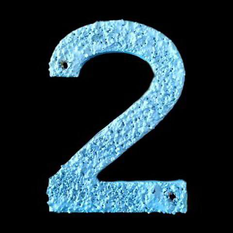 Wooden number 2