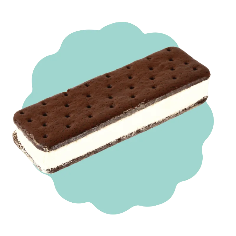 Classic Vanilla Ice Cream Sandwich