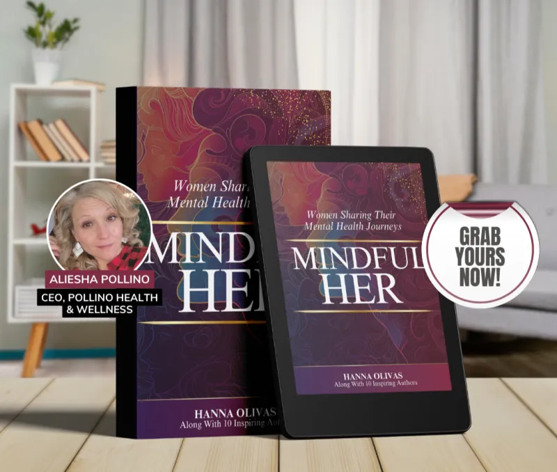 Mindful HerMindful Her – Autographed Copy 💜 Raw. Real. Empowering. $25.00 + $5.00 flat-rate shipping = $30.00 total