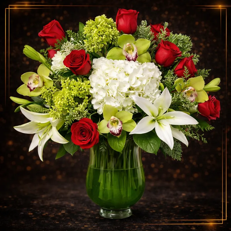Emerald Romance Arrangement