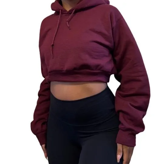 The Perfect Cropped Hoodie