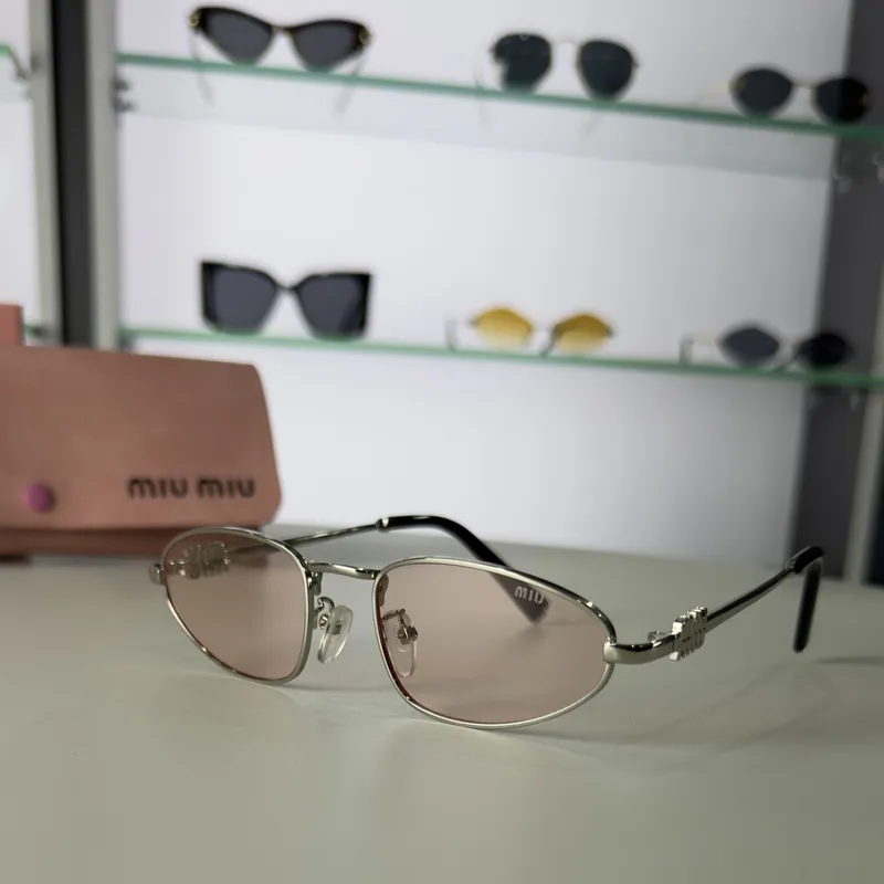 Miu Miu - Metal Rose Blush Lenses 