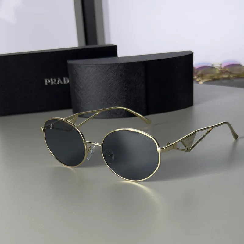 Prada Metal Round Lenses 