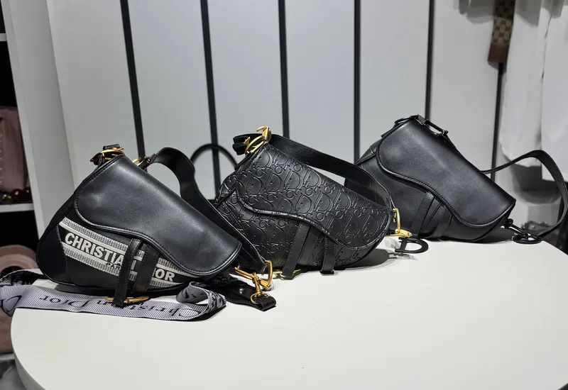 Dior Saddle Bag (black) 