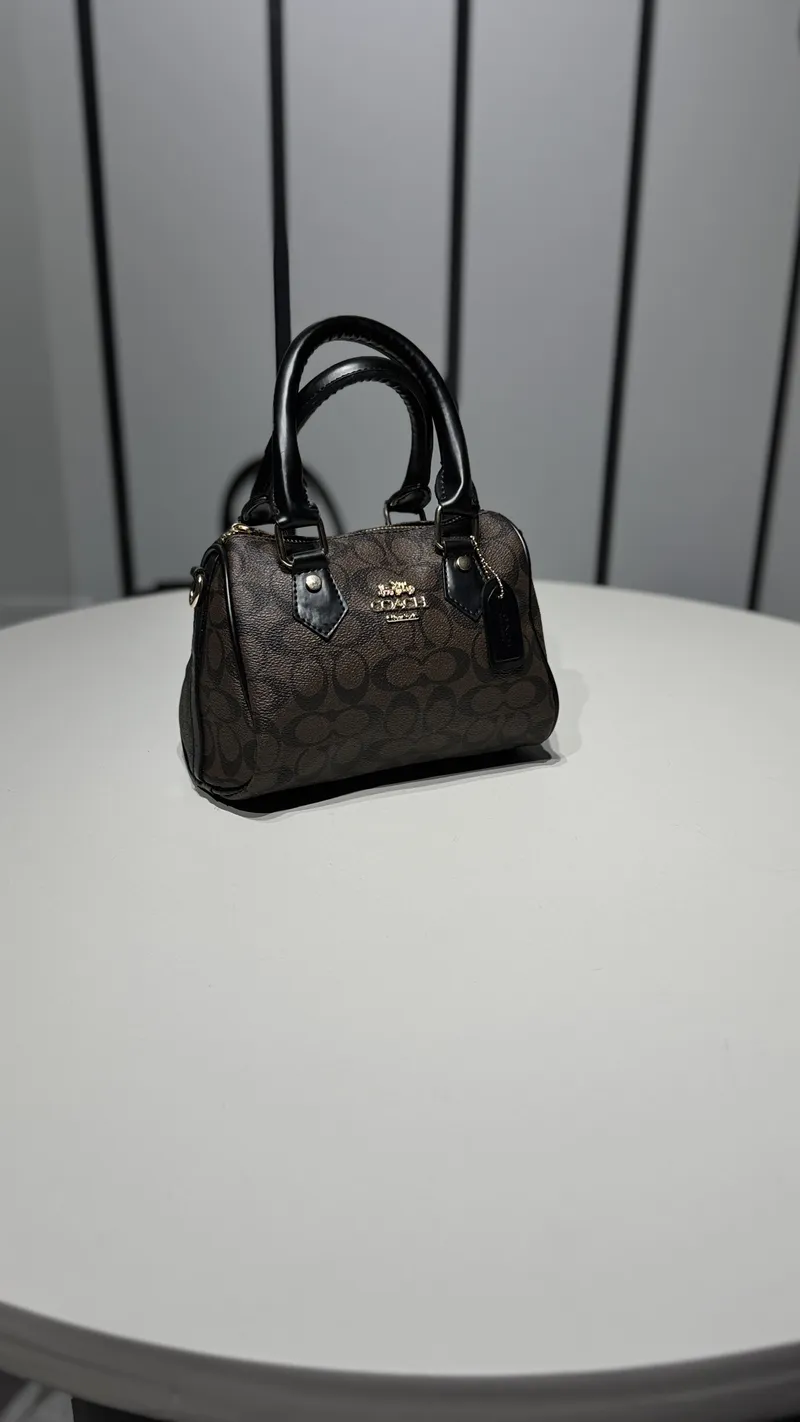 Coach Speedy Black & Brown 
