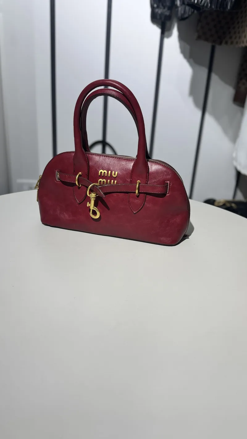 Miu Miu Aventure Burgundy Bag 