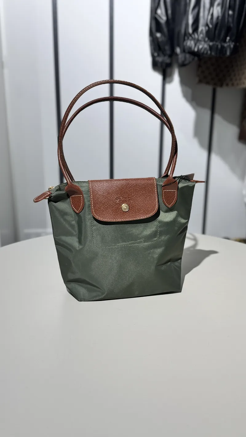 Longchamps #1 Navy Green 