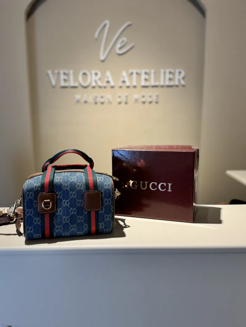 Gucci Mini GG handbag Super Master with Package (Denim)