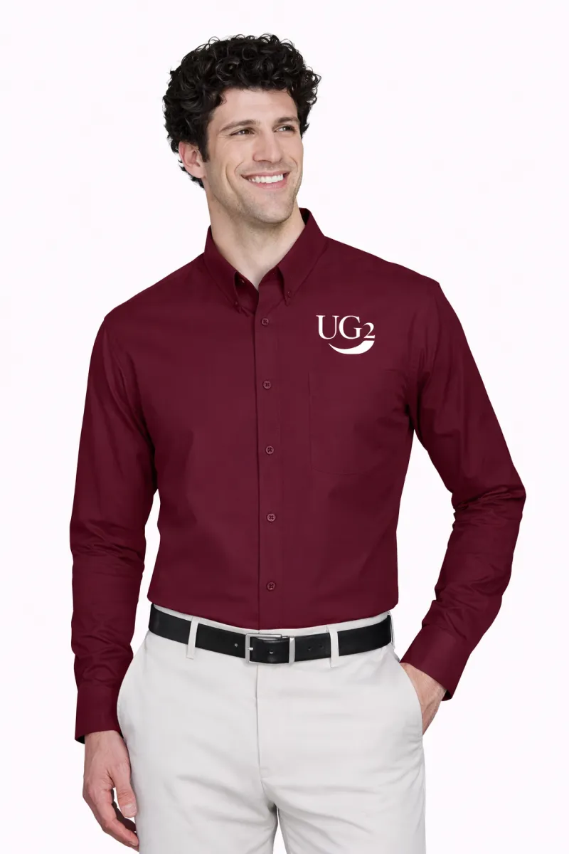 88193 CORE 365 MEN'S OPERATE LONG-SLEEVE TWILL SHIRT
