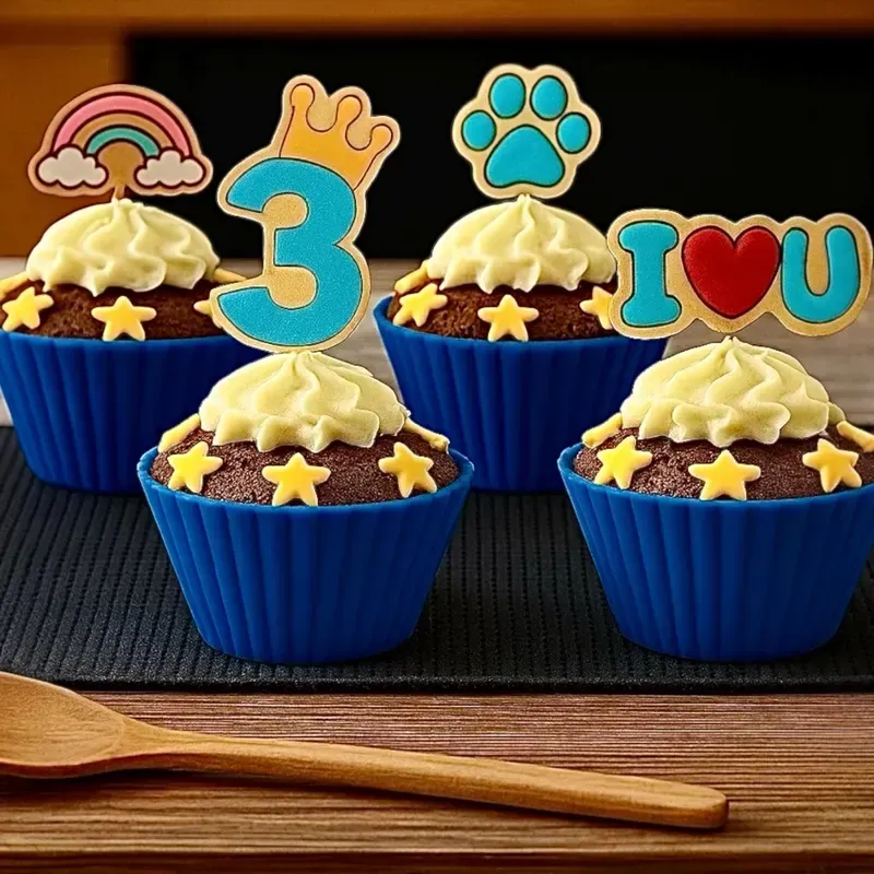 XL Pupcake Celebration Set x4 (Blue)