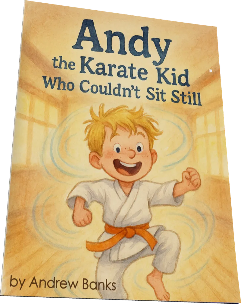 Andy The Karate Kid Who Couldn't Sit Still