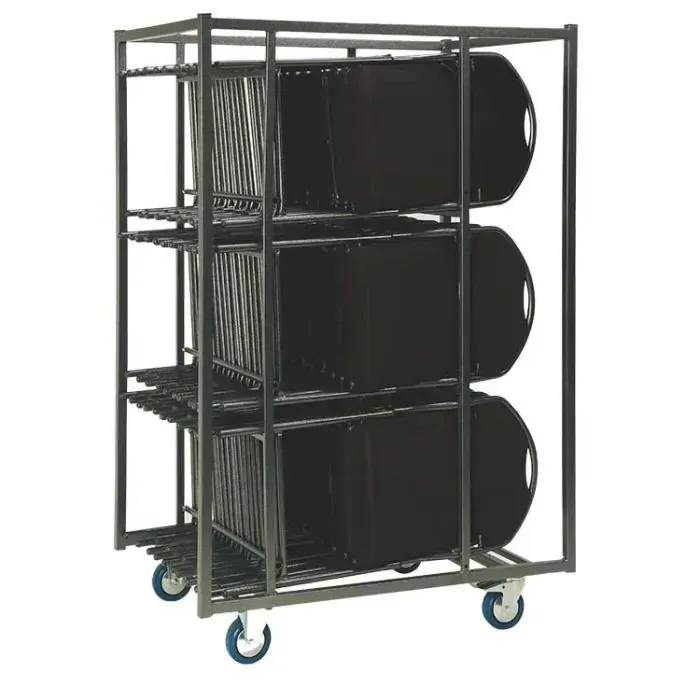 Universele trolley voor klapstoelen
