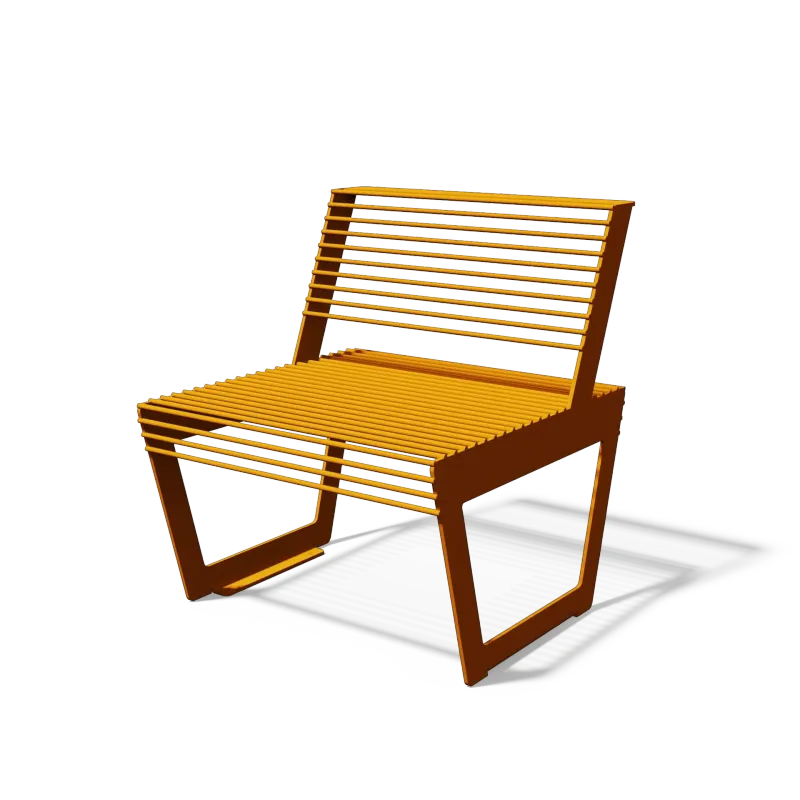 Berlijn stoel – met rugleuning