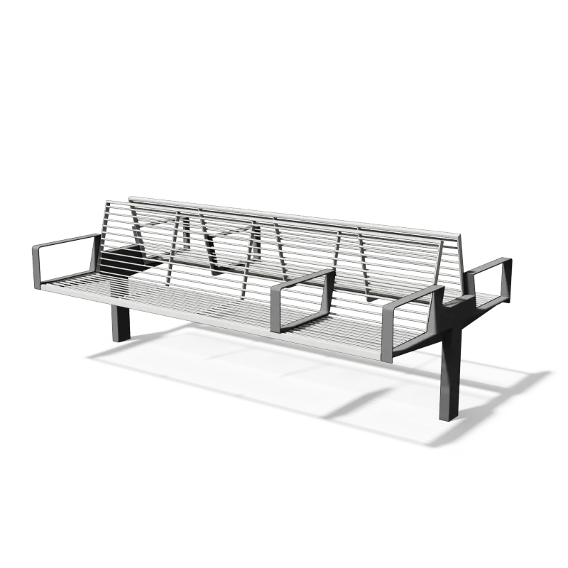 Gent ergonomische bank – lattenrug