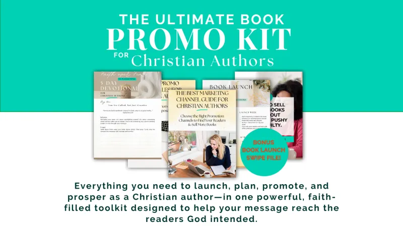Ultimate Book Launch Promo Kit for Christian Authors