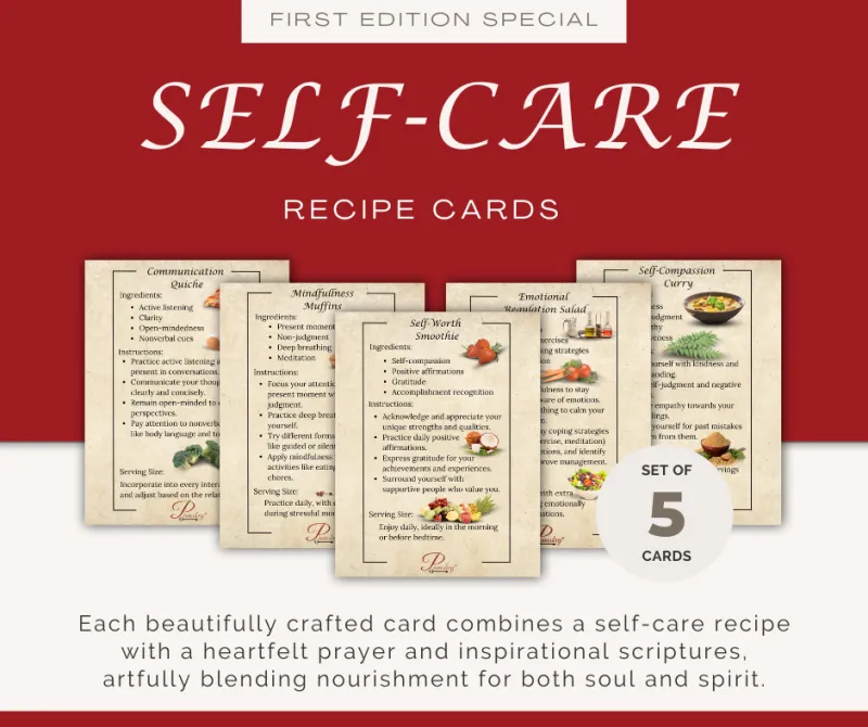 Self-Care Recipe Cards